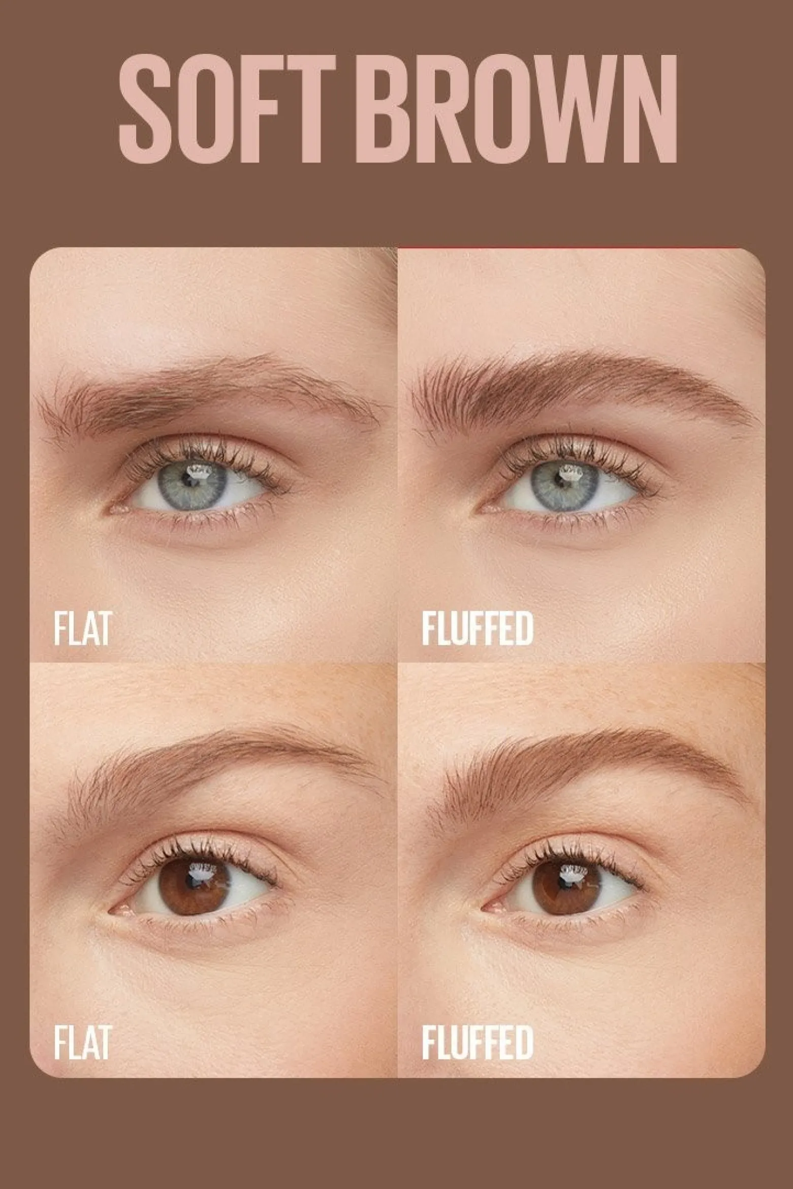 Maybelline Superfluff Brow Mousse 255 Soft Brown 5ml (0.169floz)