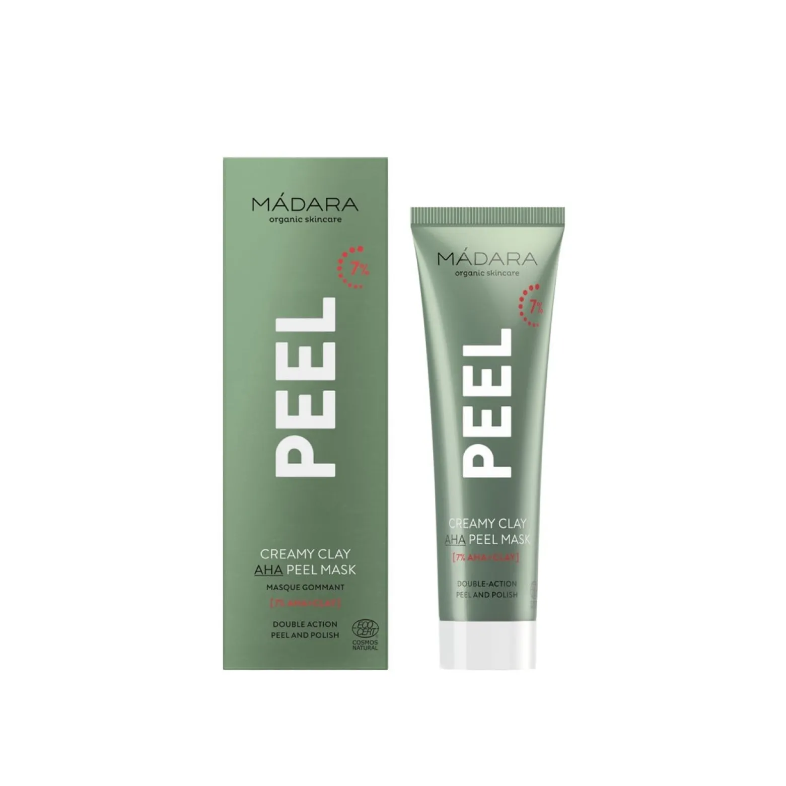 Mádara Peel Creamy Clay AHA Peel Mask 60ml (2 fl oz)