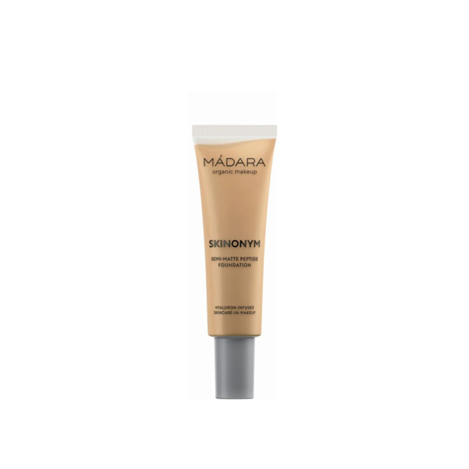 Mádara SKINONYM Semi-Matte Peptide Foundation 50 Golden Sand 30ml (1.0 fl oz)