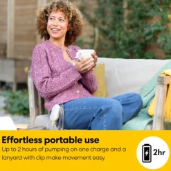 Medela Freestyle Mini Hands-Free Single Electric Breast Pump x1
