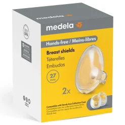 Medela Hands-Free Breast Shields Large Size x2