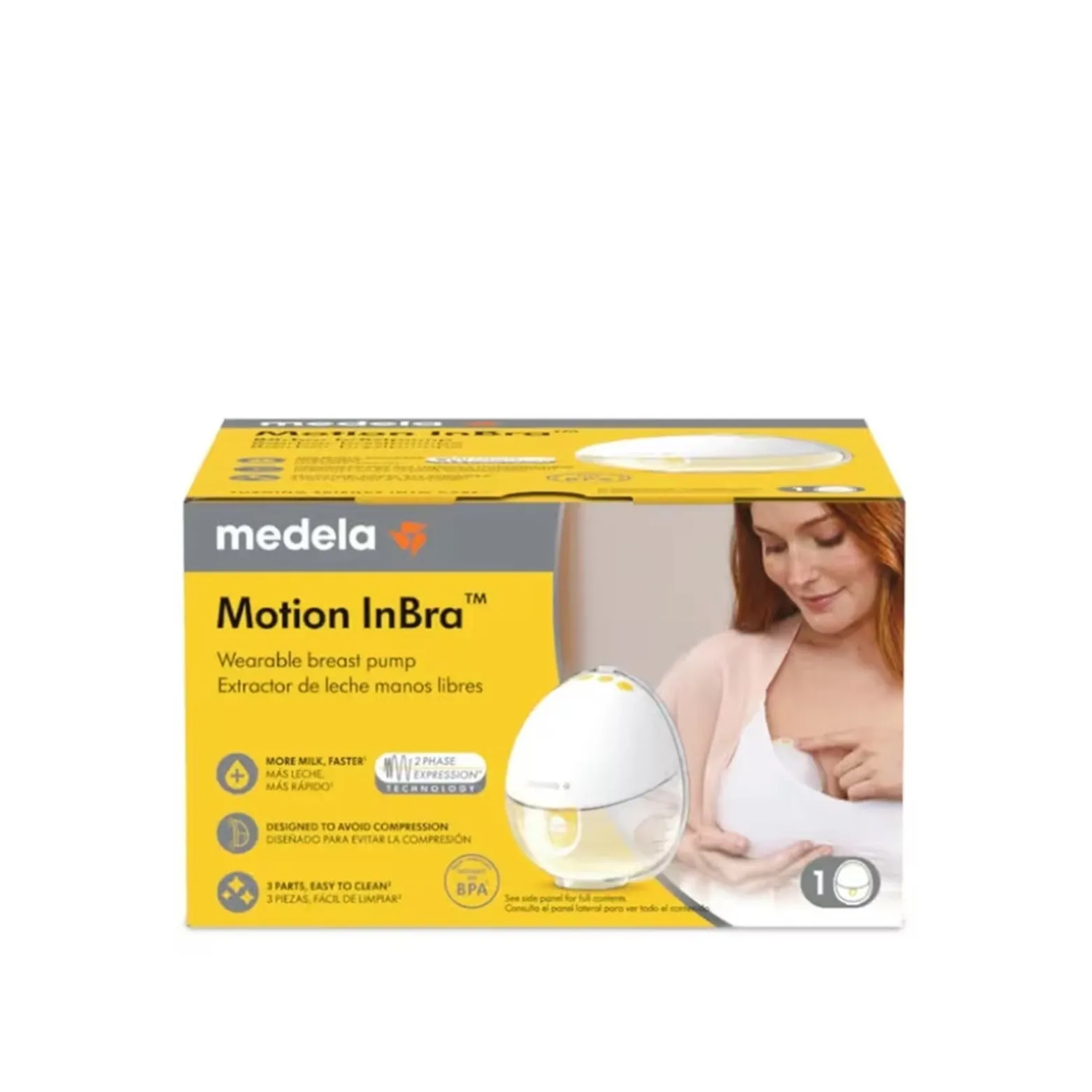 Medela Motion InBra™ Wearable Breast Pump x1