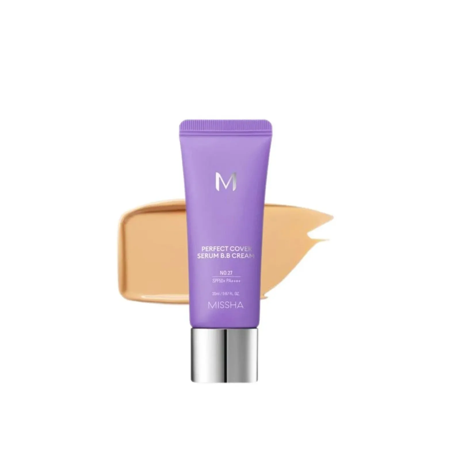Missha M Perfect Cover Serum BB Cream SPF50+ 27 Honey Beige 20ml (0.67floz)