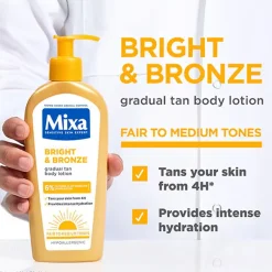 Mixa Bright & Bronze Gradual Tan Lotion 250ml (8.45floz)