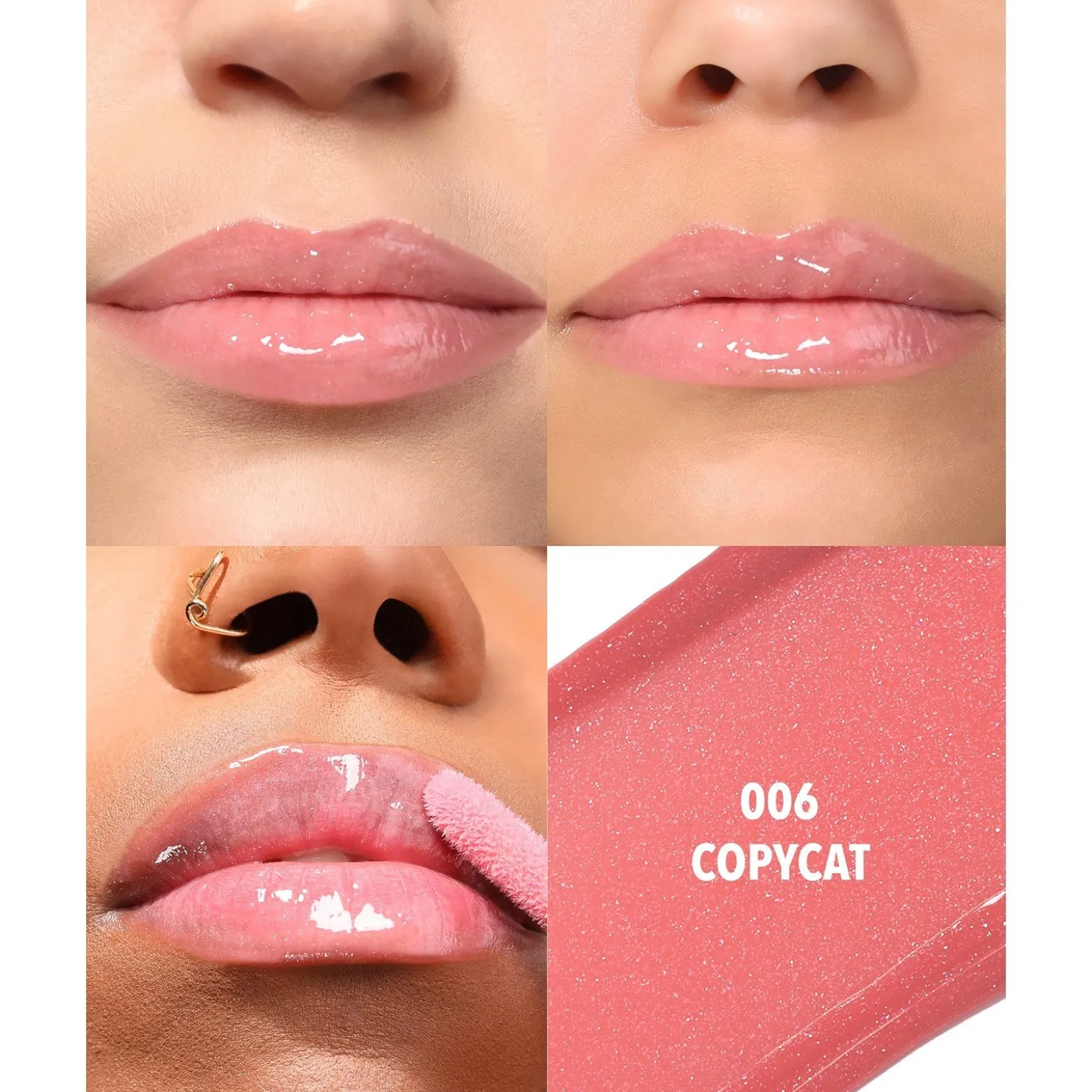 Moira Lip Glaze Oil Plumper 006 Copycat 3.5ml (0.11floz)