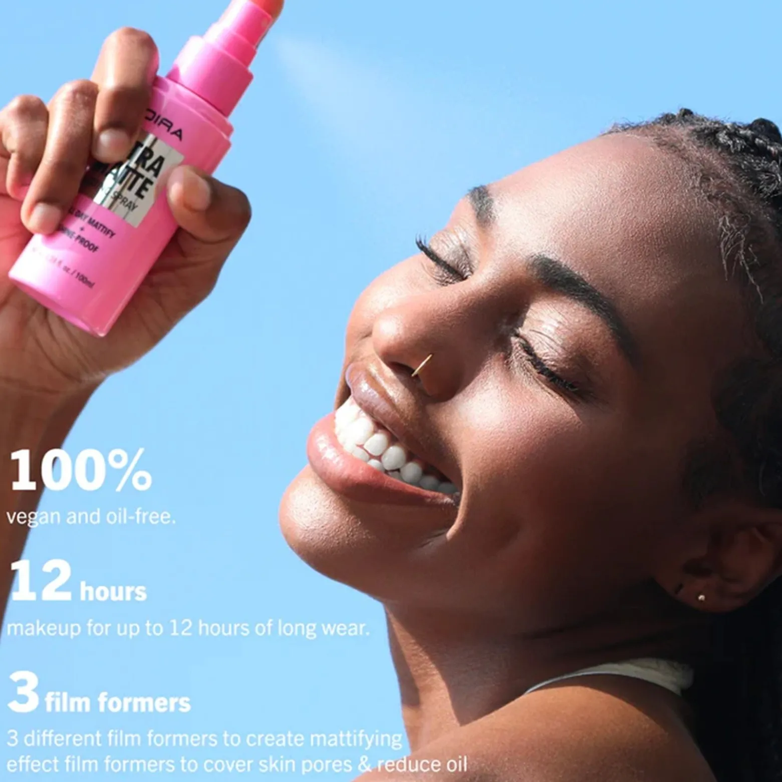 Moira Ultra Matte Setting Spray 100ml (3.38floz)