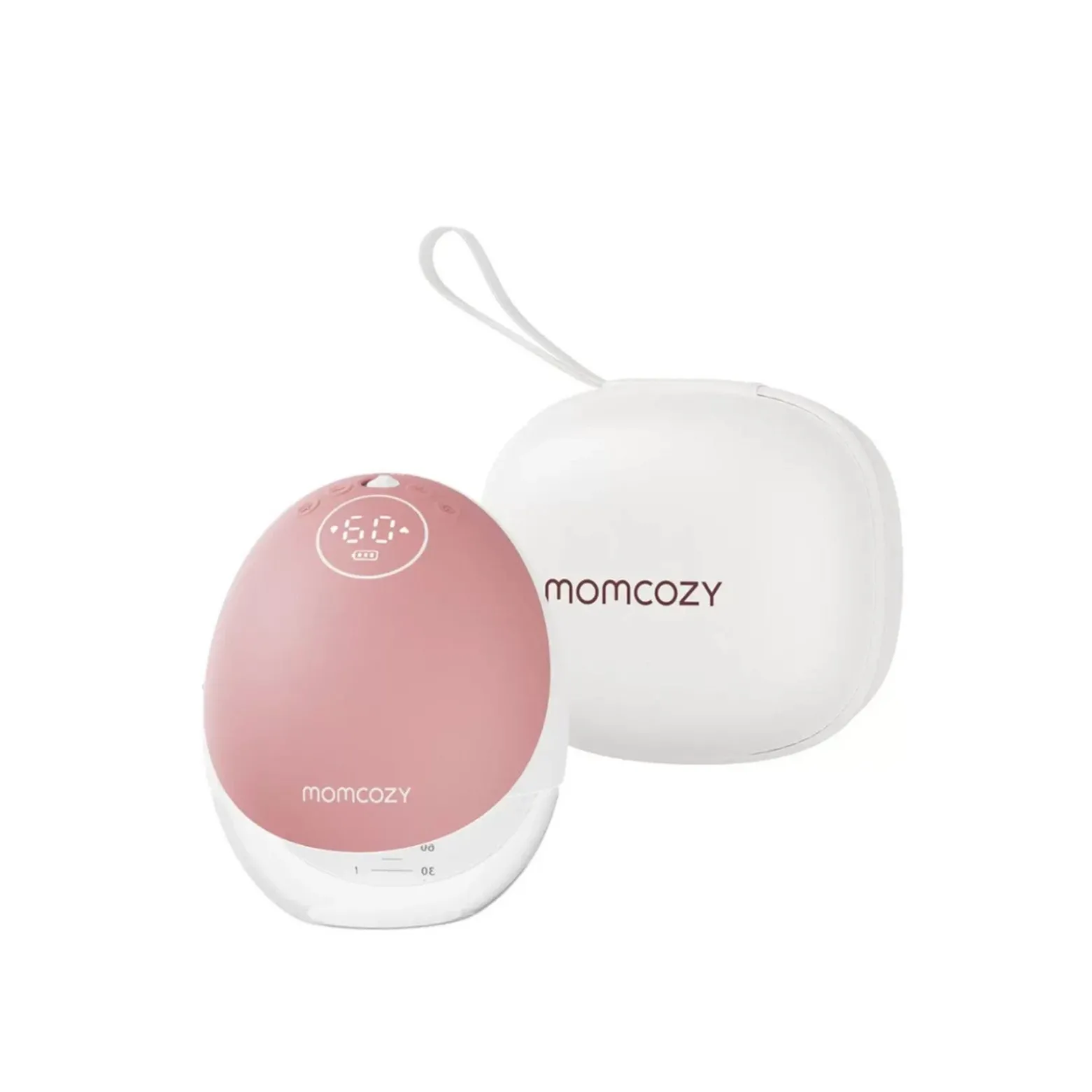 Momcozy M9 Mobile Flow™ Hands-Free Single Breast Pump Cozy Red