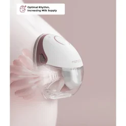 Momcozy M6 Mobile Style™ Hands-Free Double Breast Pump Cozy Red