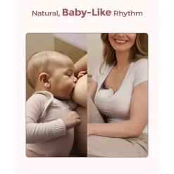 Momcozy M5 Wearable Single Breast Pump Quill Grey