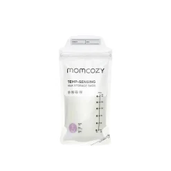 Momcozy TEMP-Sensing Breast Milk Storage Bags 180ml x50 (6.08flozx50)
