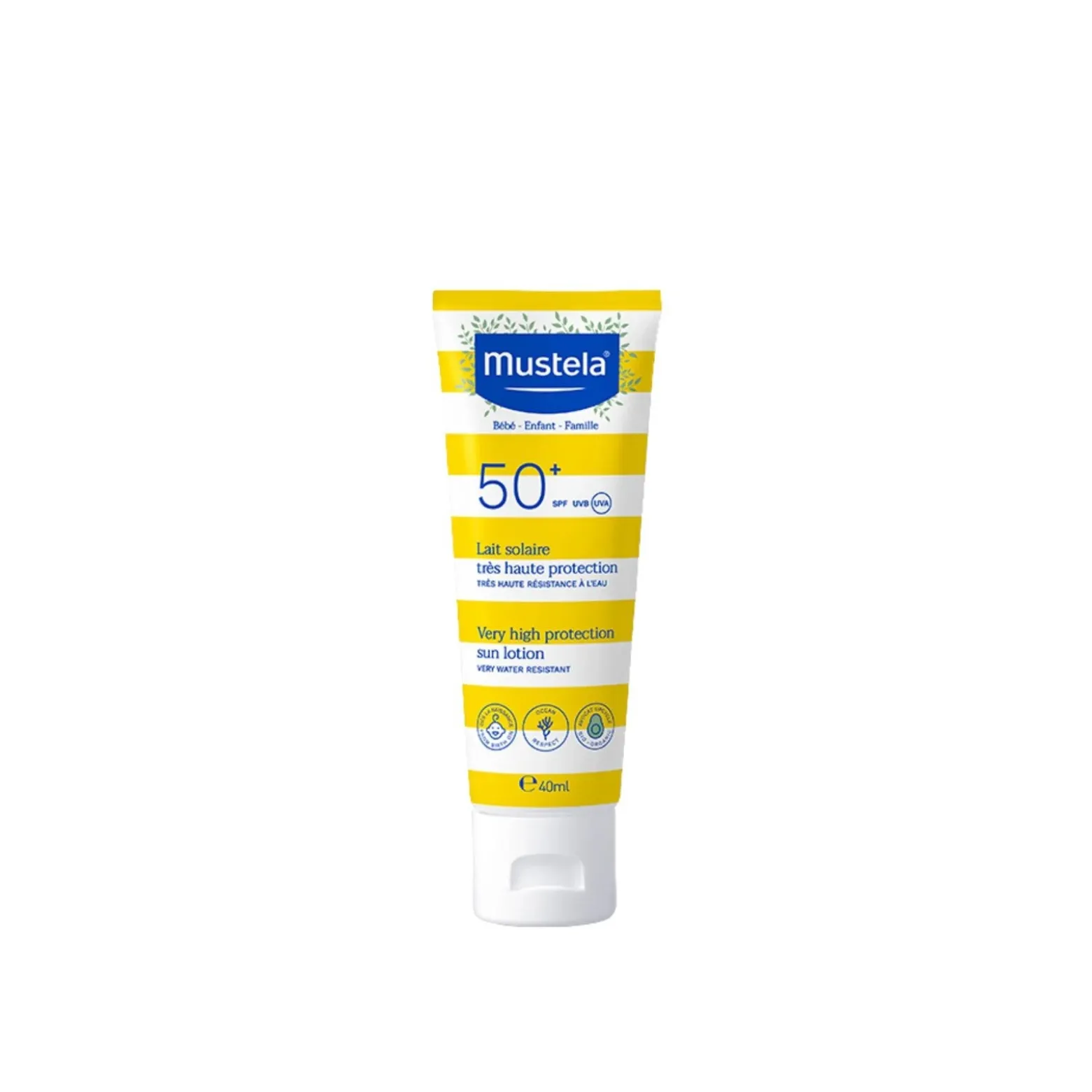 Mustela Sun Very High Protection Sunscreen Lotion SPF50+ 40ml (1.35fl oz)