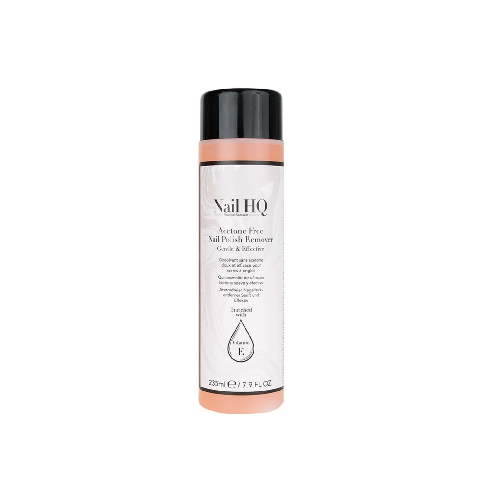 Nail HQ Acetone Free Nail Polish Remover 235ml (7.9floz)