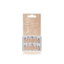 Nail HQ Almond Champagne Sippin' Nails x24