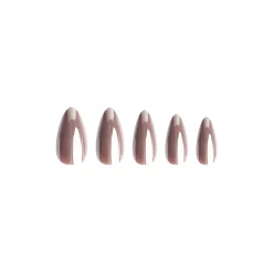 Nail HQ Almond Chocolate Glaze Nails x24