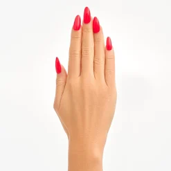 Nail HQ Almond Poppy Red Acrylic Nails x24