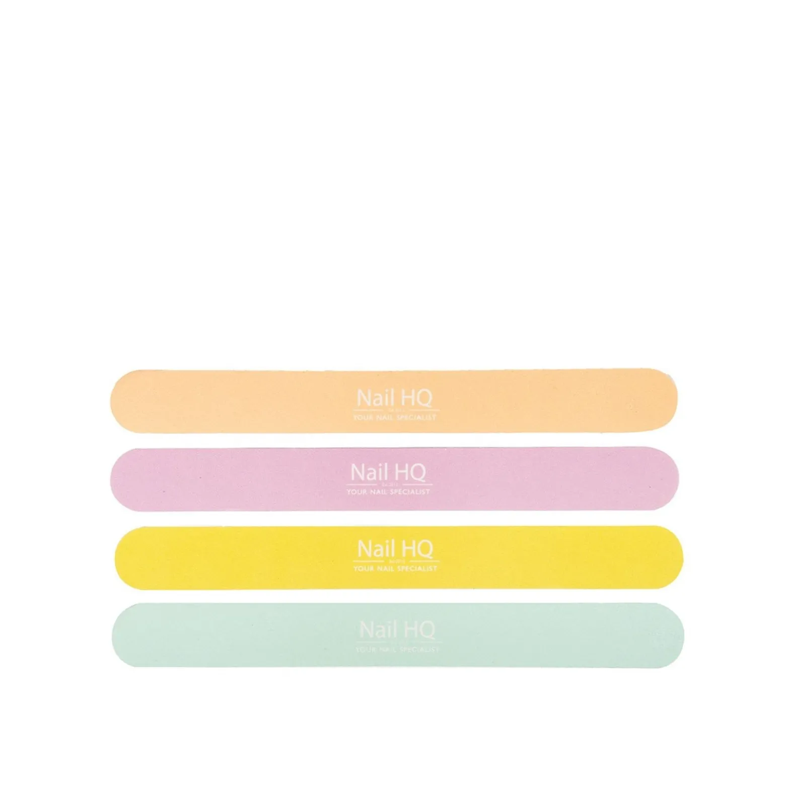Nail HQ Coloured Nail Files x4