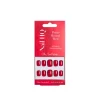 Nail HQ Oh, So Petite Round Red Nails x24