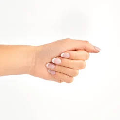 Nail HQ Oval Bold French Acrylic Nails x24