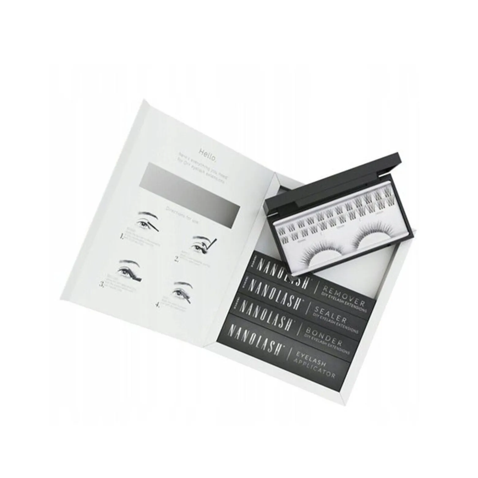 Nanolash DIY Eyelash Extensions Starter Kit Innocent