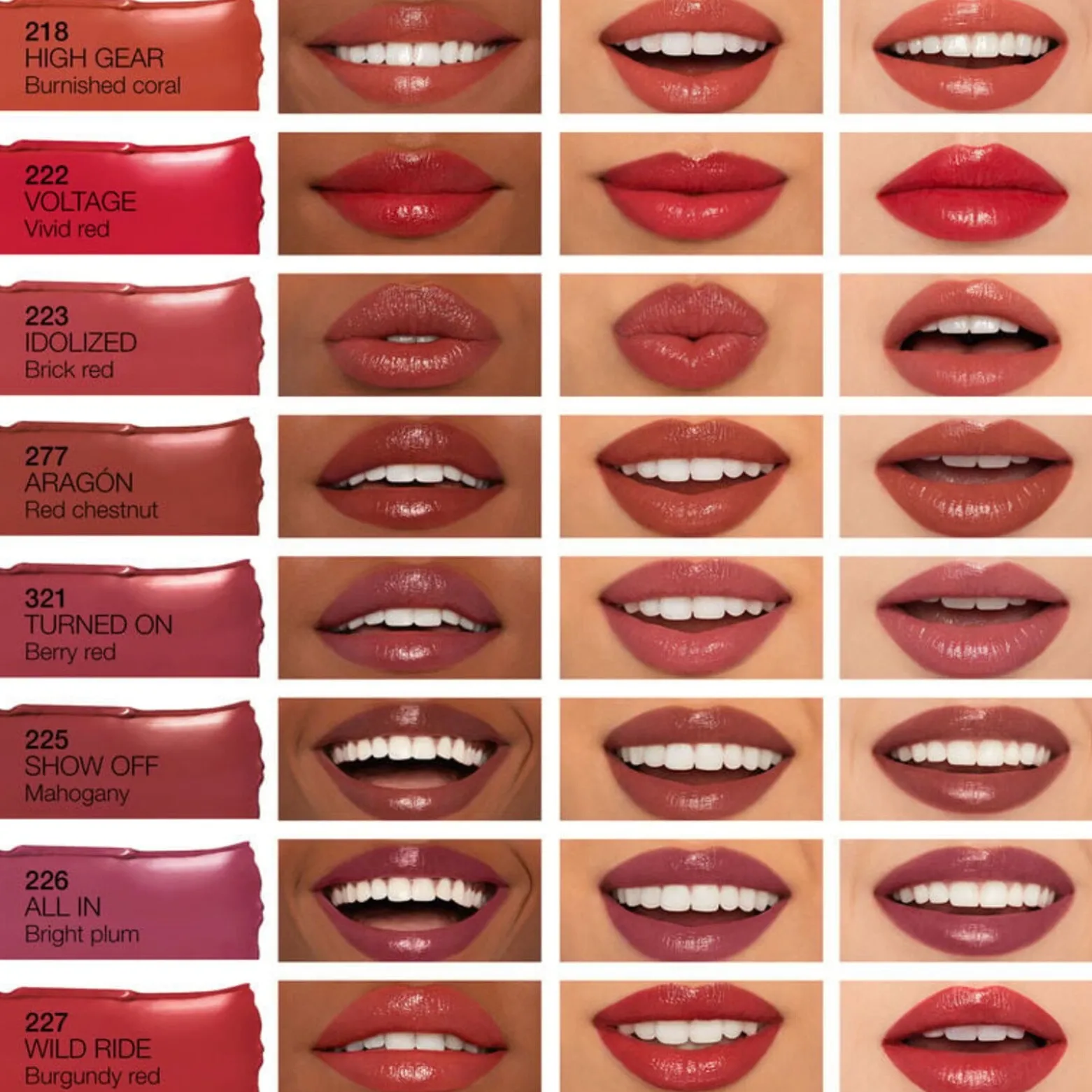 NARS Cosmetics Afterglow Sensual Shine Lipstick 208 Devotion 1.5g (0.05oz)