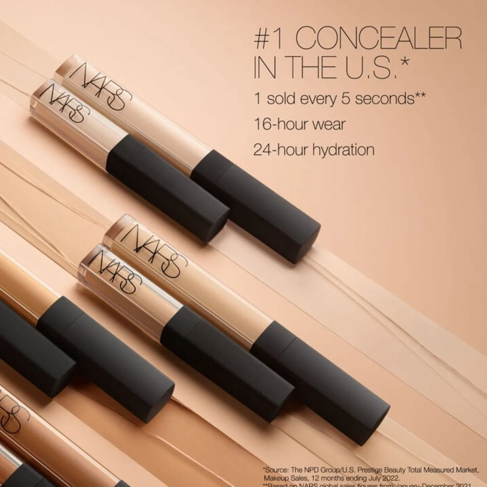 NARS Cosmetics Mini Radiant Creamy Concealer Vanilla Light 2 1.4ml (0.04floz)