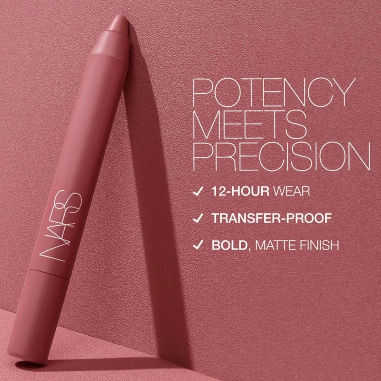 NARS Cosmetics Powermatte High-Intensity Lip Pencil 112 American Woman 2.4g (0.08oz)