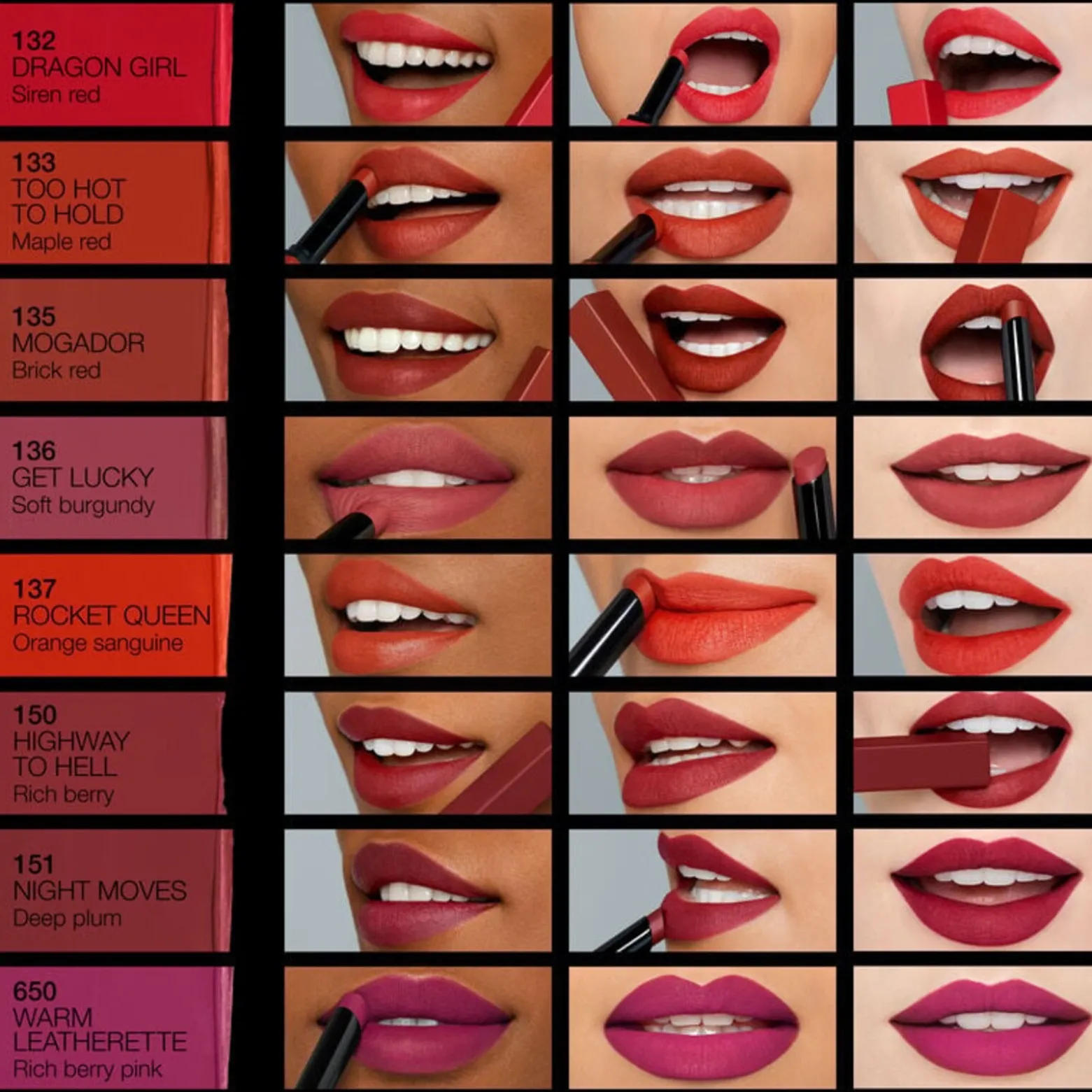 NARS Cosmetics Powermatte Lipstick 136 Get Lucky 1.5g (0.05oz)