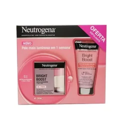 Neutrogena Bright Boost Gel-Cream 50ml + Resurfacing Face Polish 75ml