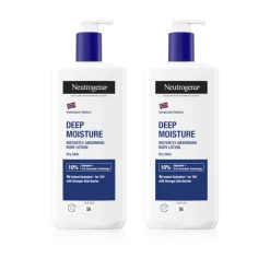Neutrogena Deep Moisture Body Lotion Dry Skin 750ml x2 (25.36floz x2)