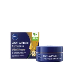Nivea Anti-Wrinkle Revitalizing Night Cream 55+ 50ml (1.69floz)