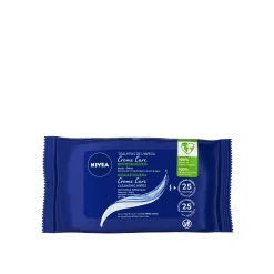 Nivea Creme Care3-in-1 Facial Cleansing Wipes x25