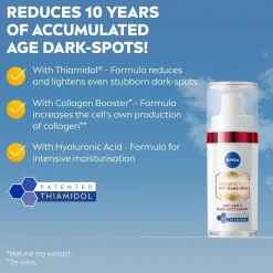 Nivea Luminous 630 2-In-1 Anti-Age & Dark Spot Serum 30ml (1.01 fl oz)