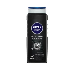 Nivea Men Active Clean 3-In-1 Shower Gel 500ml (16.91fl oz)