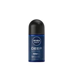 Nivea Men Deep Darkwood 72h Anti-Perspirant Deodorant Roll-On 50ml (1.69fl oz)