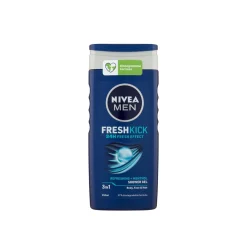 Nivea Men Fresh Kick Shower Gel 250ml (8.45fl oz)