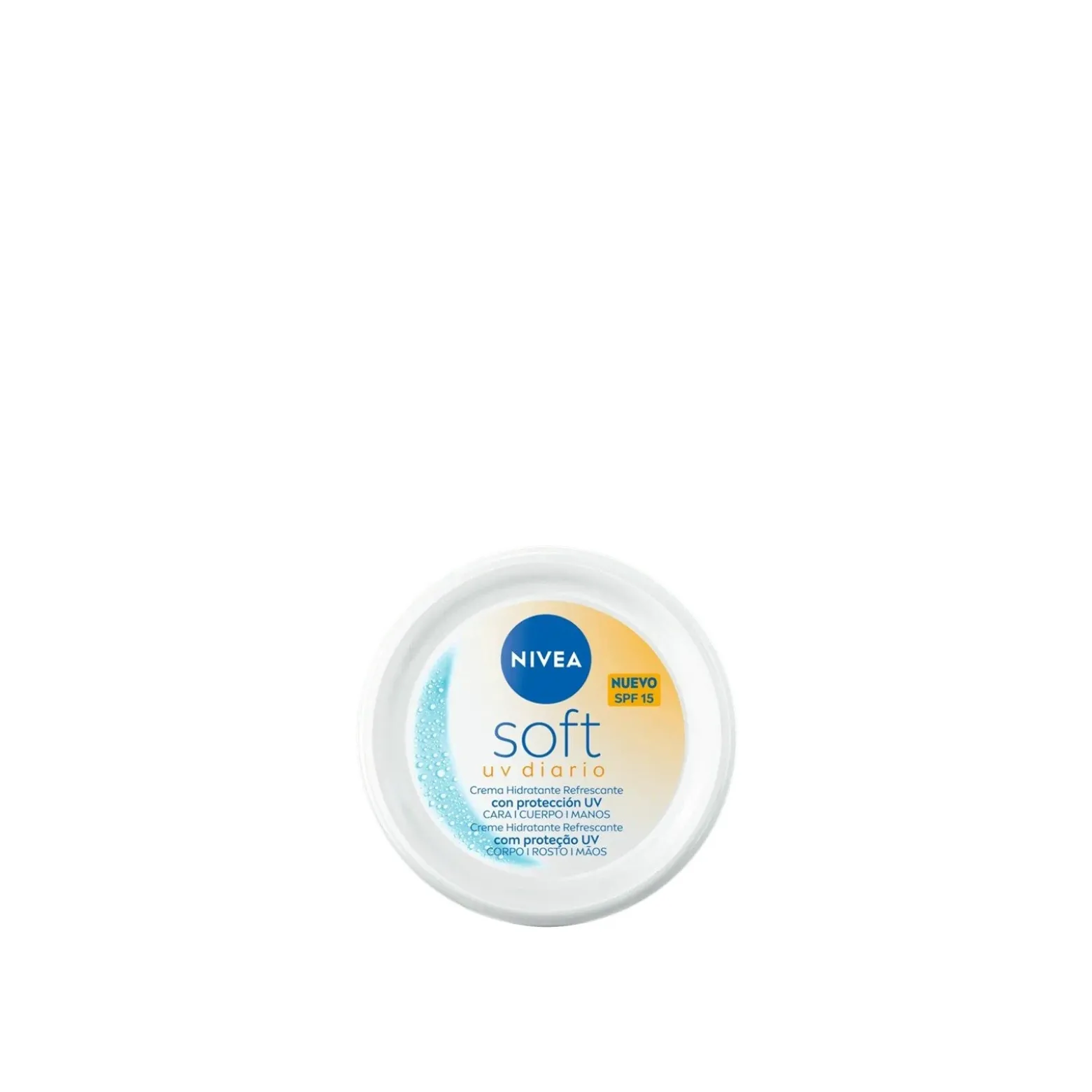 Nivea Soft Daily UV Refreshing Moisturizing Cream SPF15 100ml (3.38floz)