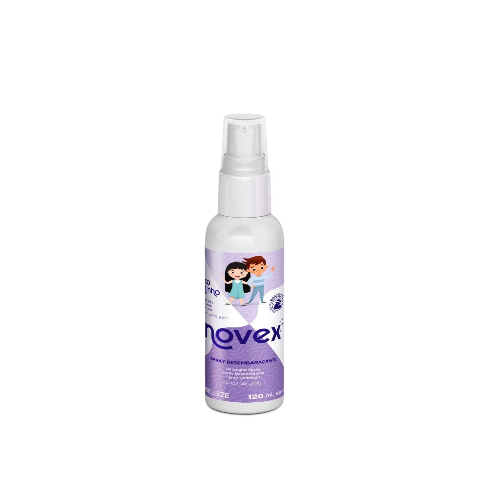 Novex Liso Lisinho Detangler Spray 120ml (4floz)