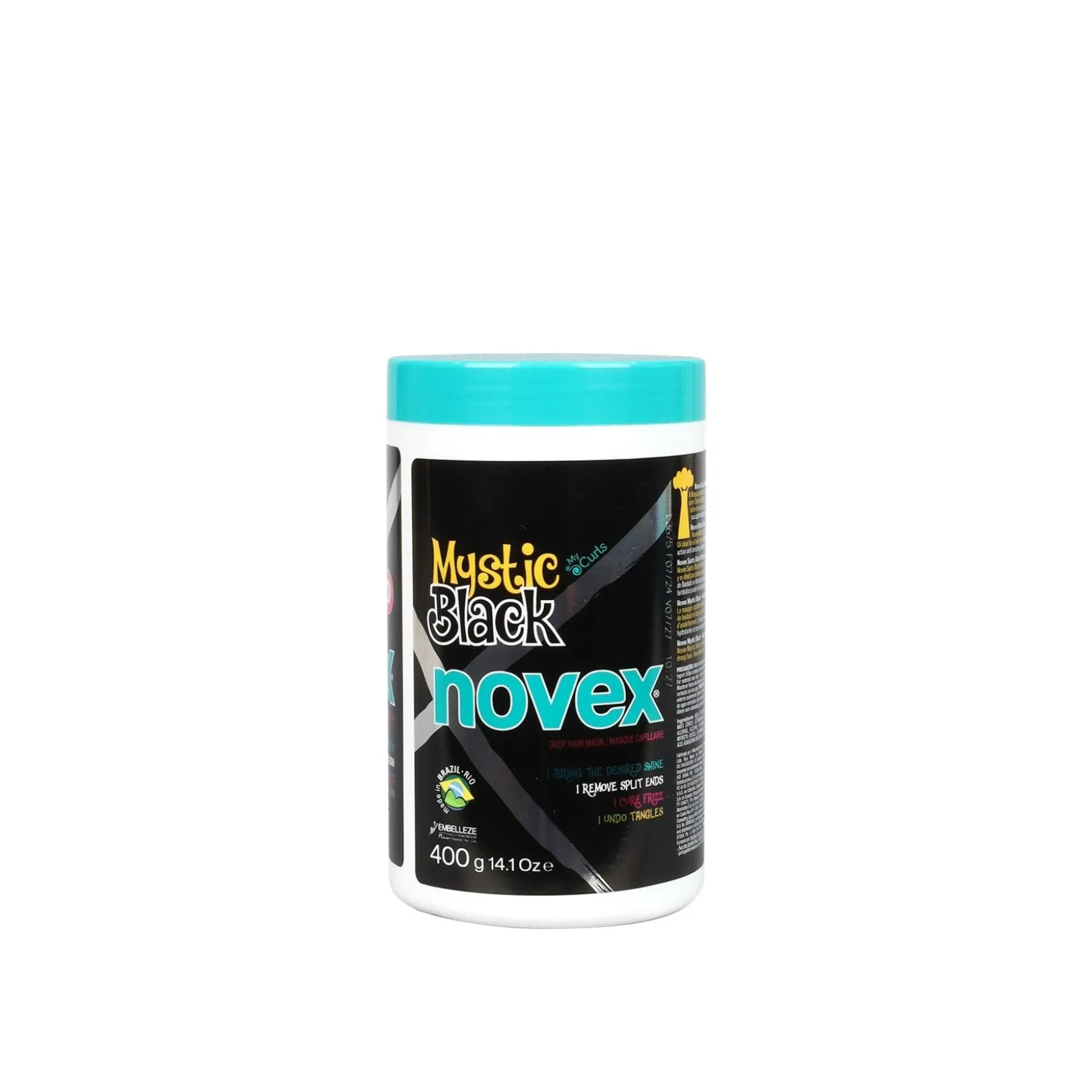 Novex Mystic Black Deep Hair Mask 400g (14.1.oz)
