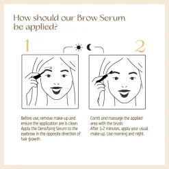 Nuggela & Sulé Brow Serum Densifier + Brush 5ml (0.16floz)