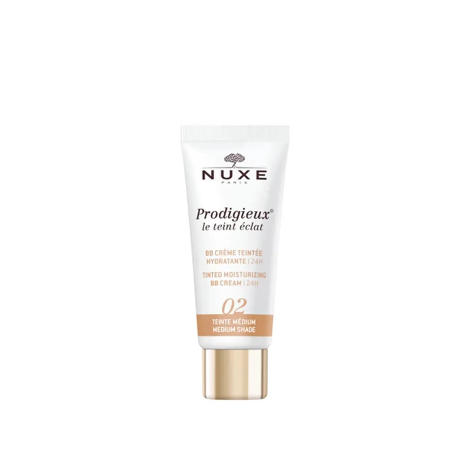 NUXE Prodigieux Tinted Moisturizing BB Cream 02 Medium Shade 30ml (1.01floz)
