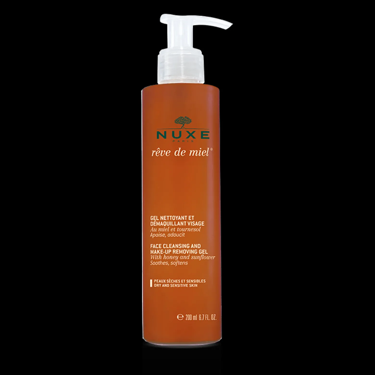 NUXE Rêve de Miel Face Cleansing and Makeup Removing Gel 200ml (6.76fl oz)
