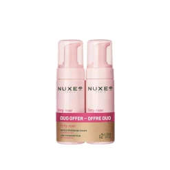 NUXE Very Rose Light Cleansing Foam 150ml x2 (2x5.0floz)