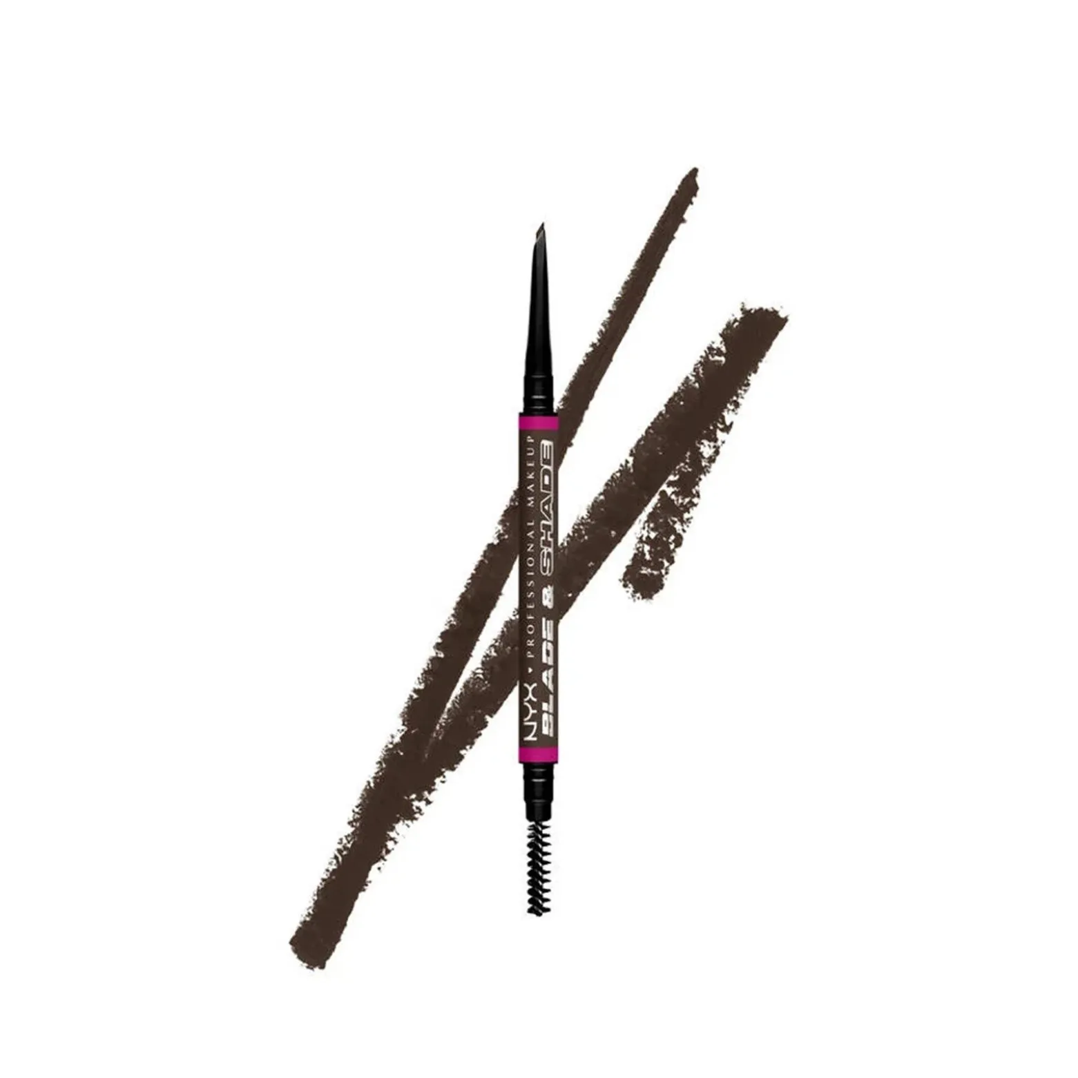 NYX Pro Makeup Blade & Shade Nano Brow Mechanical Pencil 10 Espresso 0.06g (0.002oz)