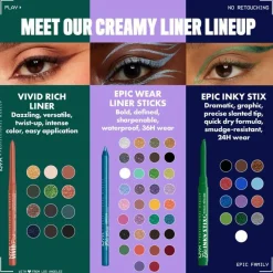 NYX Pro Makeup Epic Inky Stix Cream Gel Liner 14 Electric Emerald 0.1g (0.003oz)