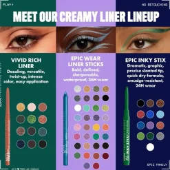 NYX Pro Makeup Epic Inky Stix Cream Gel Liner Black Screen 0.1g (0.003oz)