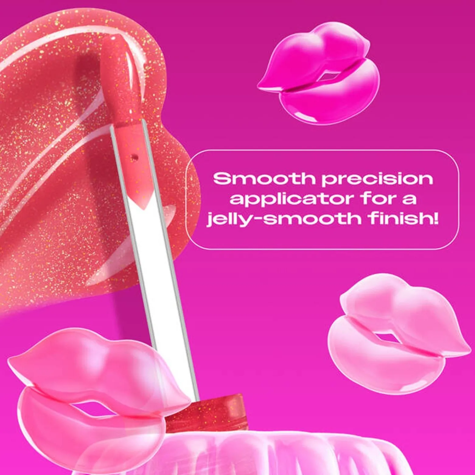 NYX Pro Makeup Jelly Job Full-Bodied Shine Gloss Jelly Kiss'd 7.5ml (0.25floz)