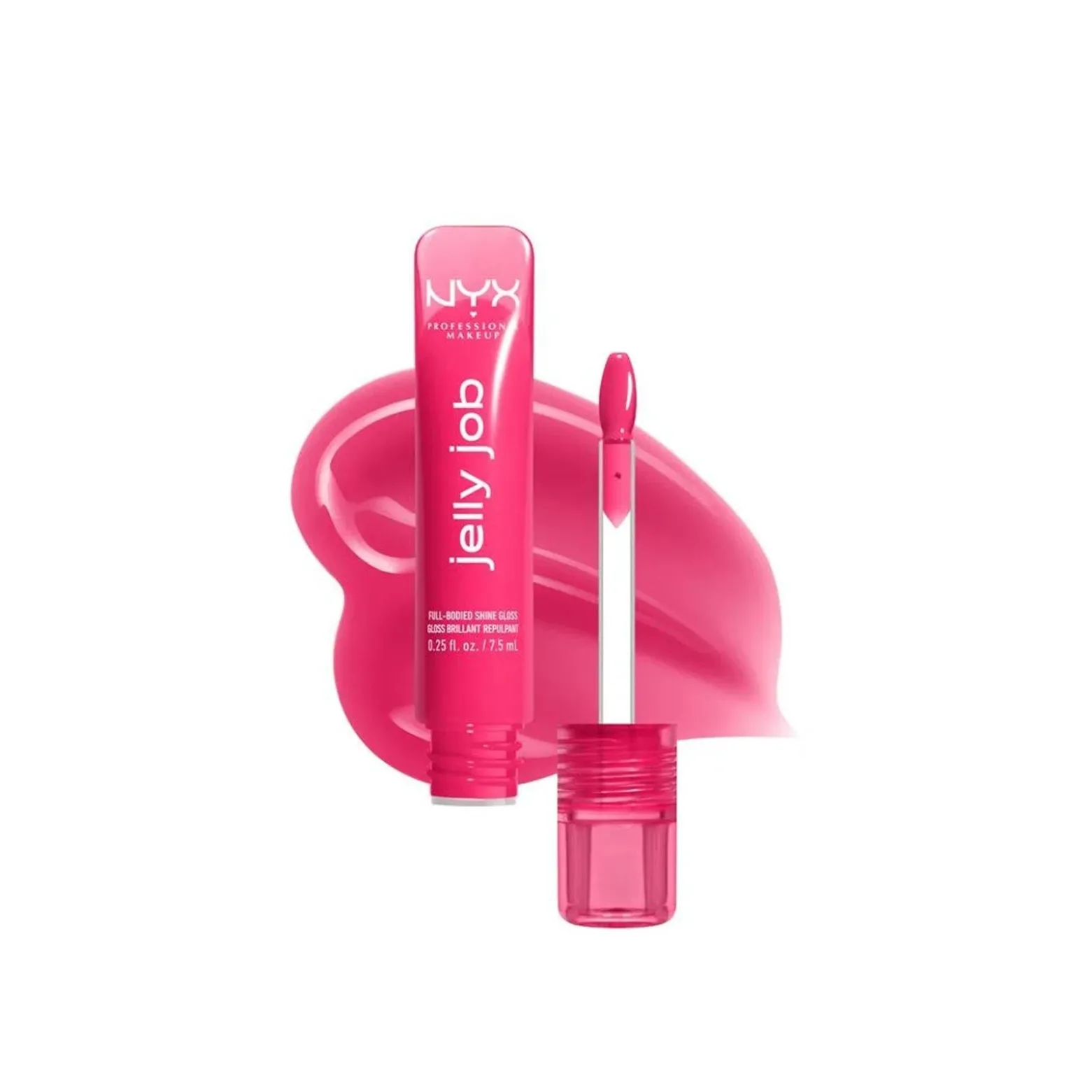 NYX Pro Makeup Jelly Job Full-Bodied Shine Gloss Juicy Jelly 7.5ml (0.25floz)