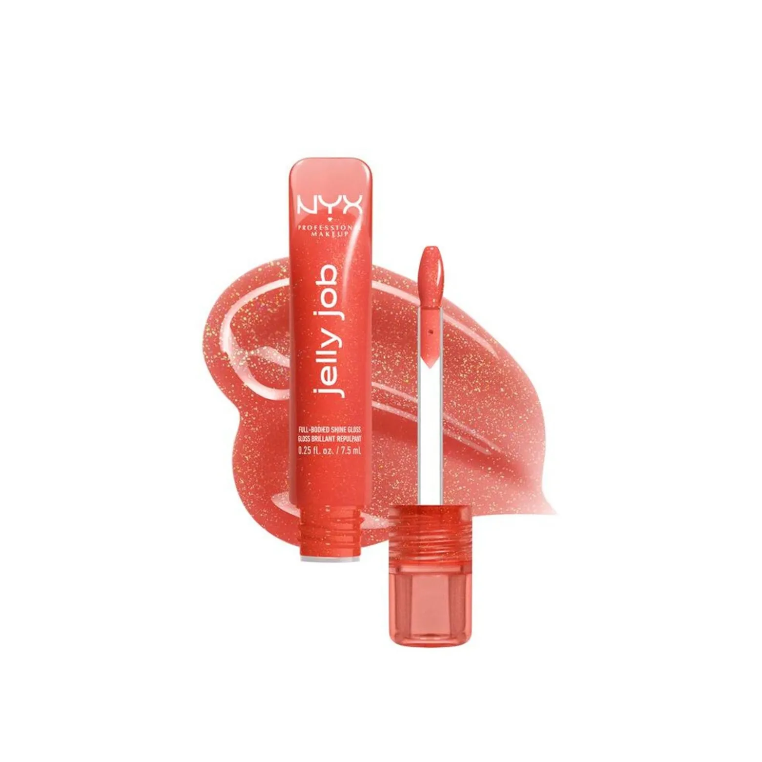 NYX Pro Makeup Jelly Job Full-Bodied Shine Gloss Jelly Squeeze 7.5ml (0.25floz)