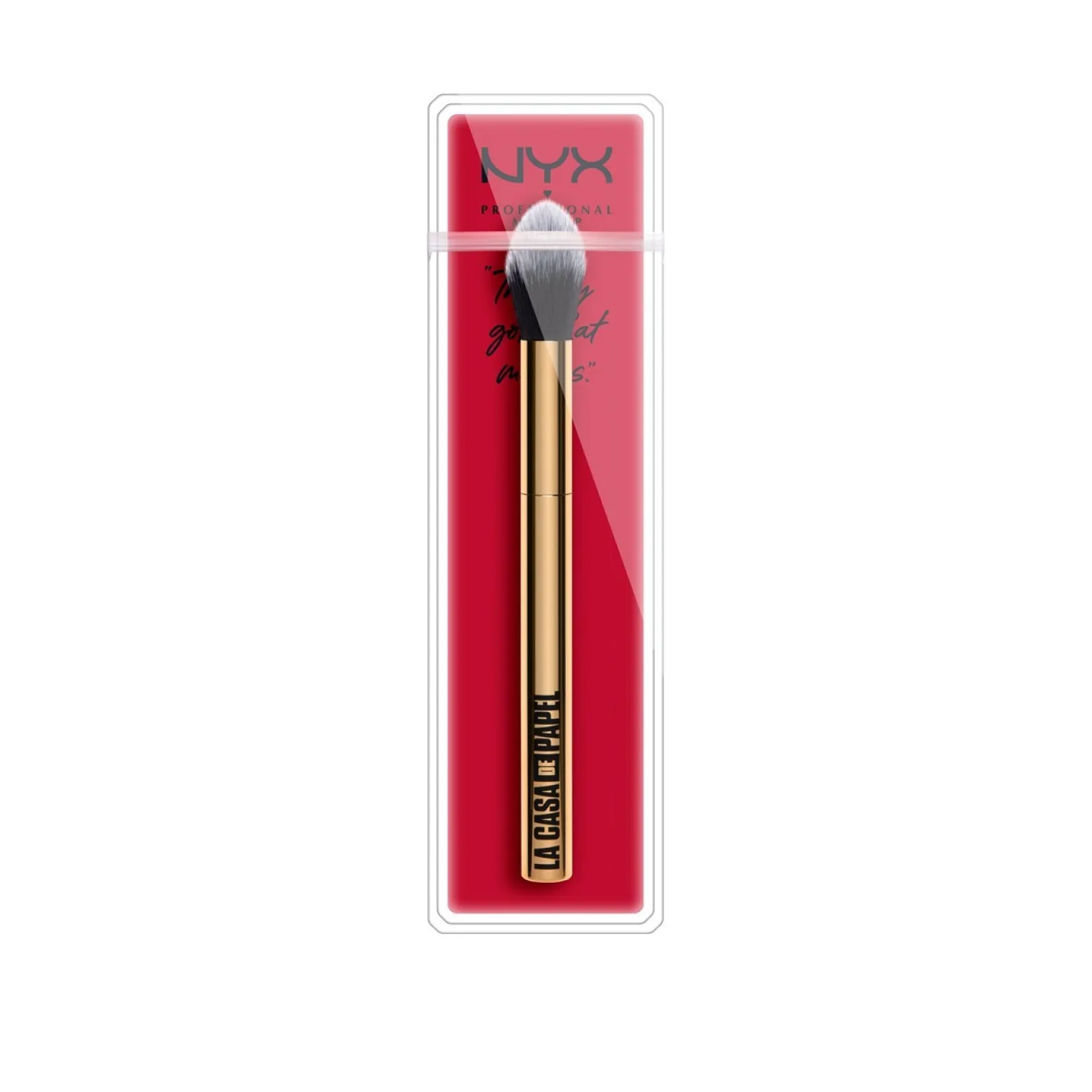 NYX Pro Makeup La Casa de Papel Gold Bar Brush