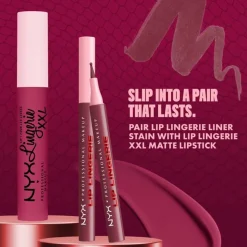 NYX Pro Makeup Lip Lingerie Lip Liner Stain 10 Up All Night 1ml (0.03floz)